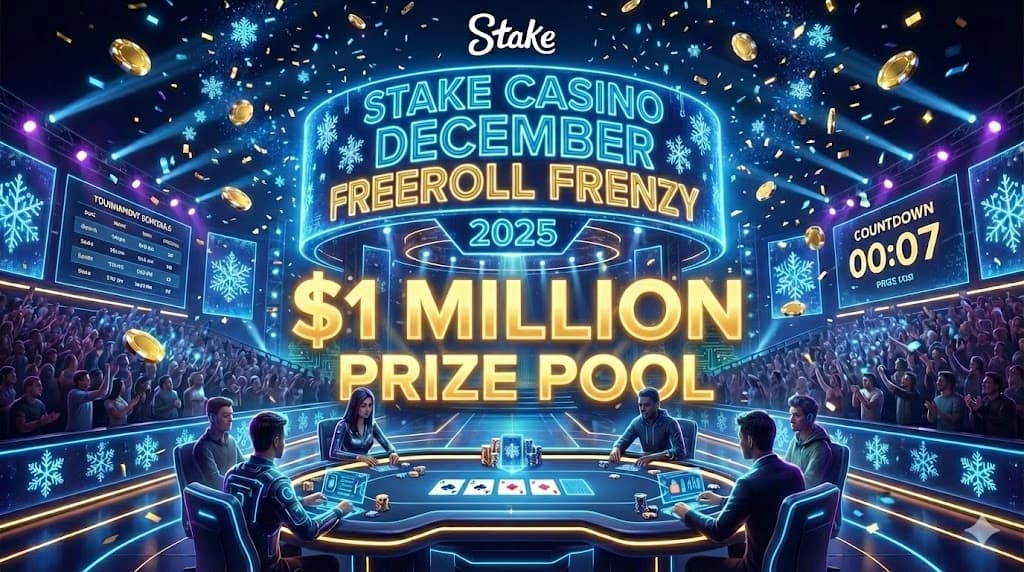 Stake Casino’s $1 Million Freeroll Frenzy: Your December 2025 Guide