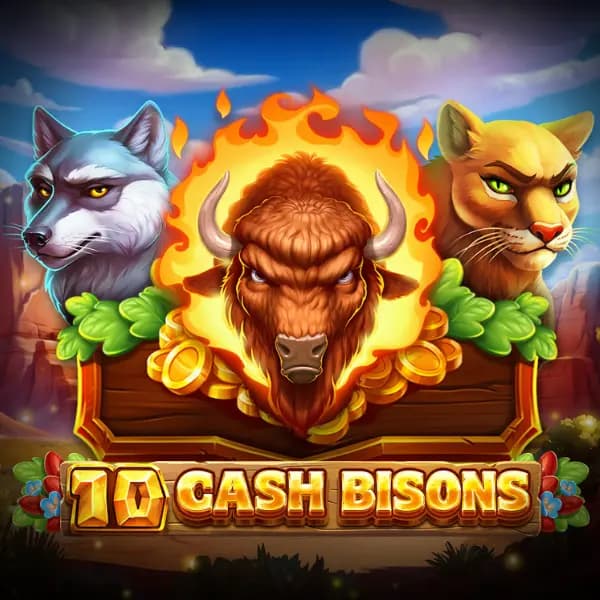 10 Cash Bisons logo