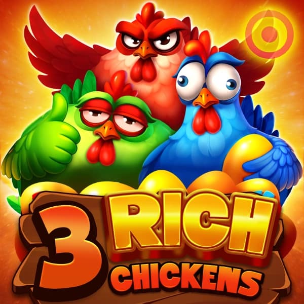 3 Rich Chickens logo
