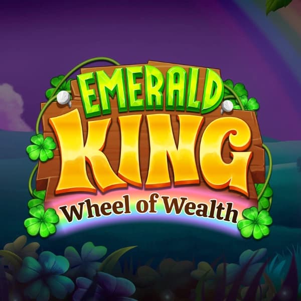 Emerald King – Wheel of Wealth logo