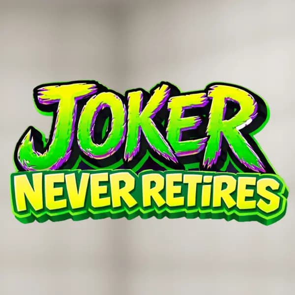 Joker Never Retires logo
