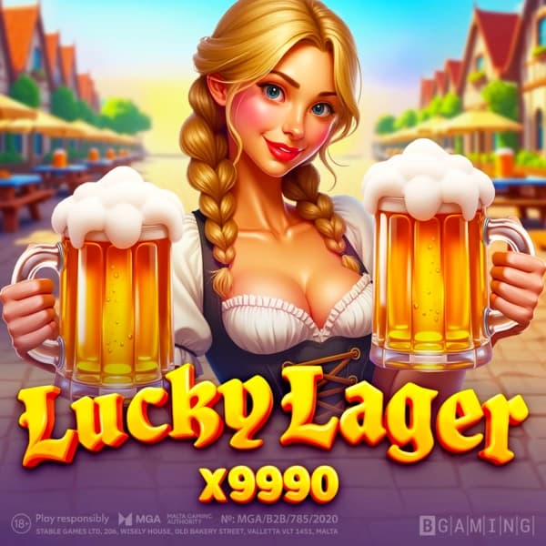Lucky Lager x9990 logo