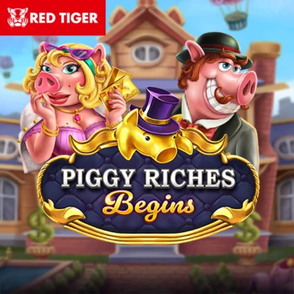 Piggy Riches Begins logo