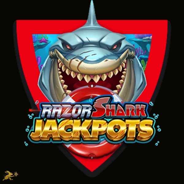 Razor Shark Jackpots logo