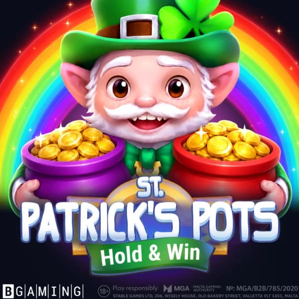 St. Patrick's Pots Hold & Win logo