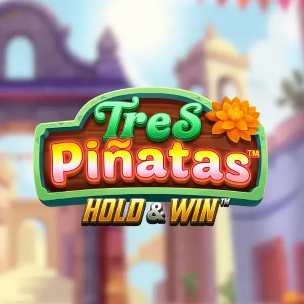 Tres Pinatas Hold & Win  logo