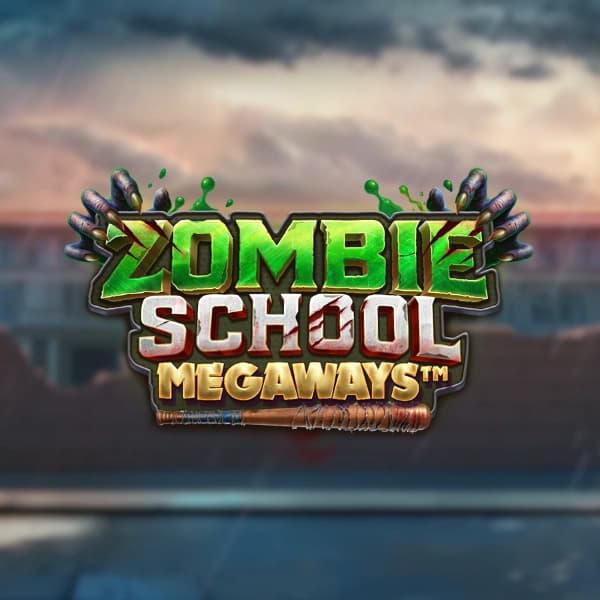 Zombie School Megaways logo