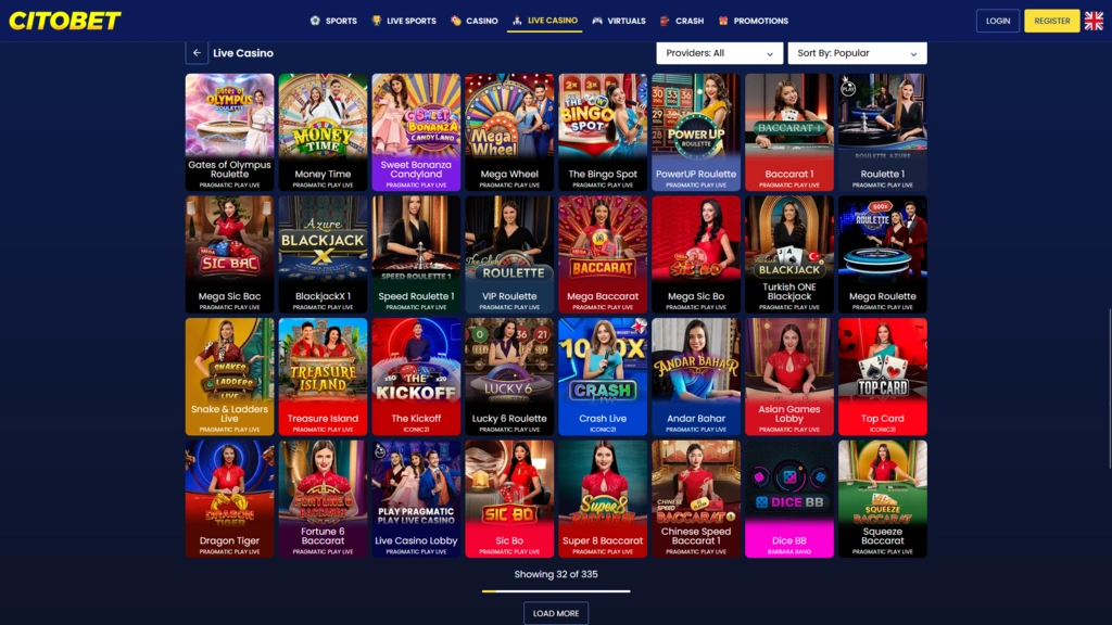Citobet Live Casino Citobet Live Casino