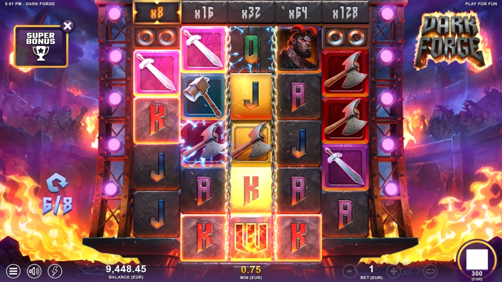 Dark Forge - Super Free Spins