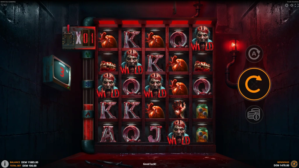 Freak Machine - Bonus Game