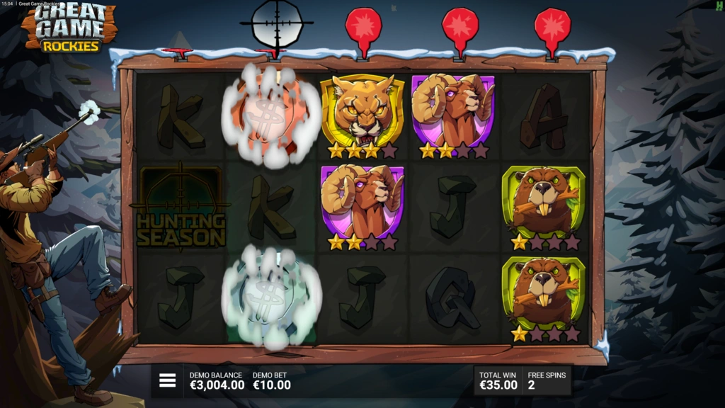 Great Game Rockies - 4 Scatters Free Spins