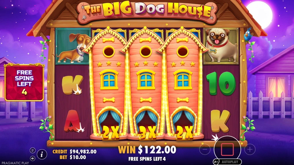 The Big Dog House - Super Free Spins Buy