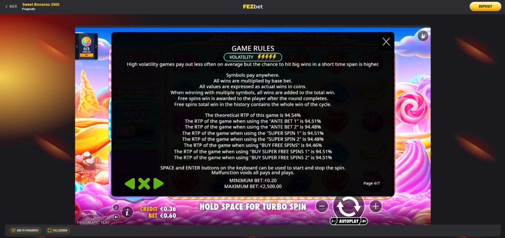 SweetBonanza2500RealMoney