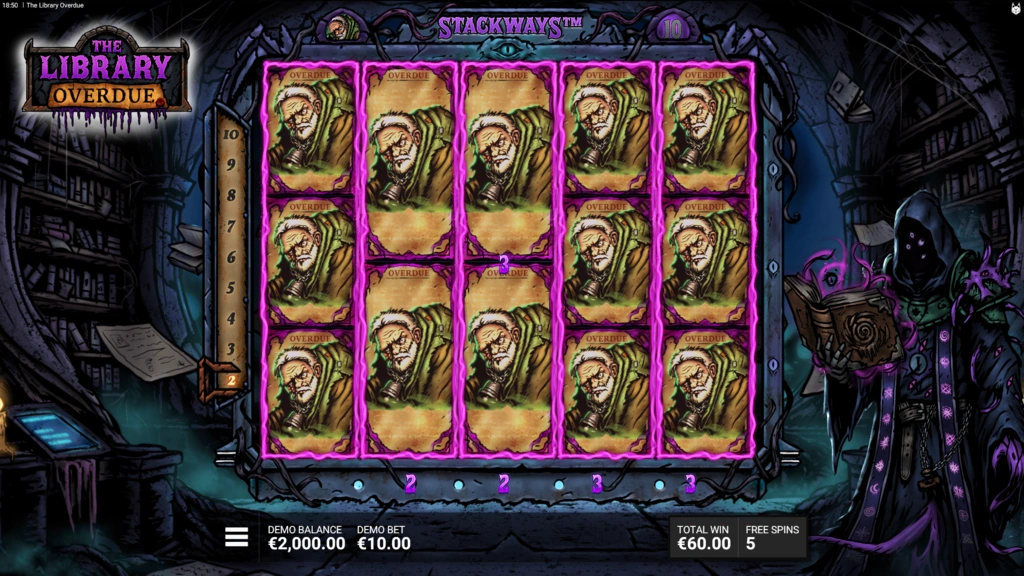 The Library Overdue Free Spins