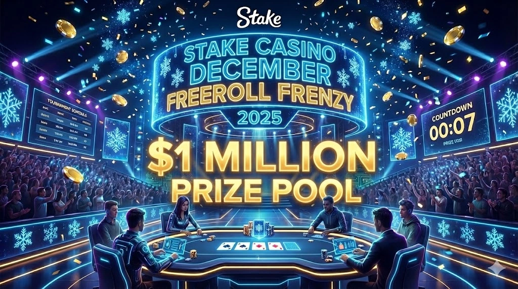 Stake Casino’s $1 Million Freeroll Frenzy: Your December 2025 Guide