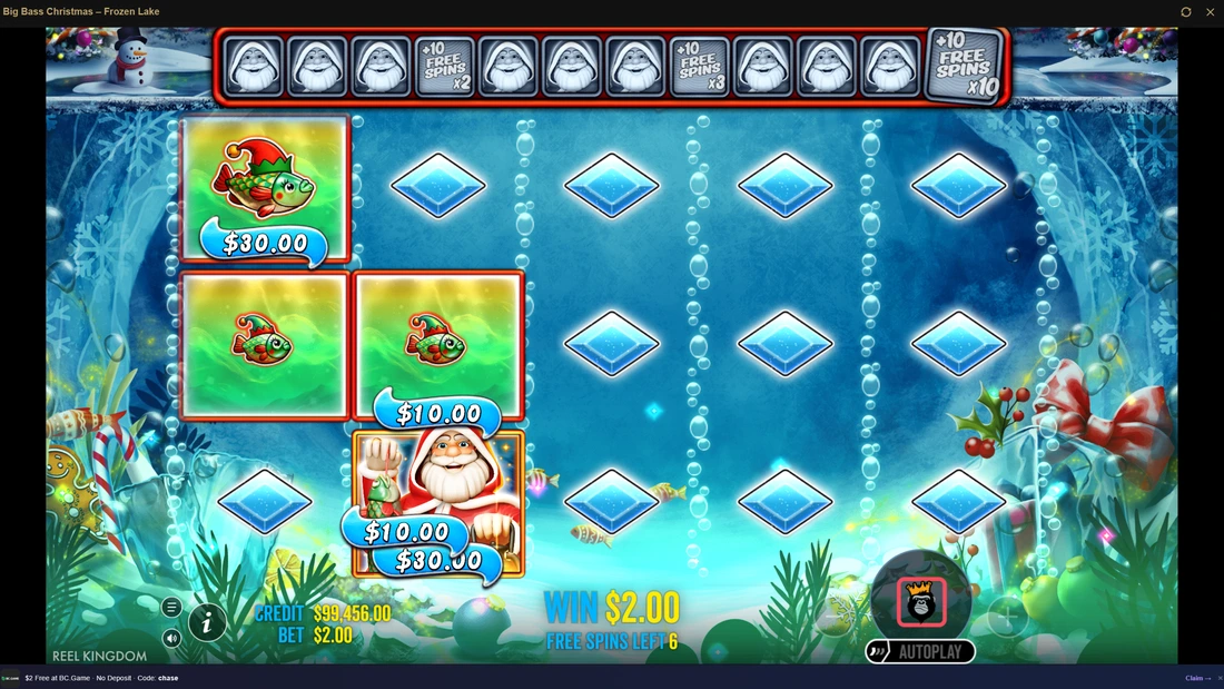 Big Bass Christmas – Frozen Lake Big Bass Series Big Bass Christmas – Frozen Lake Big Bass Series