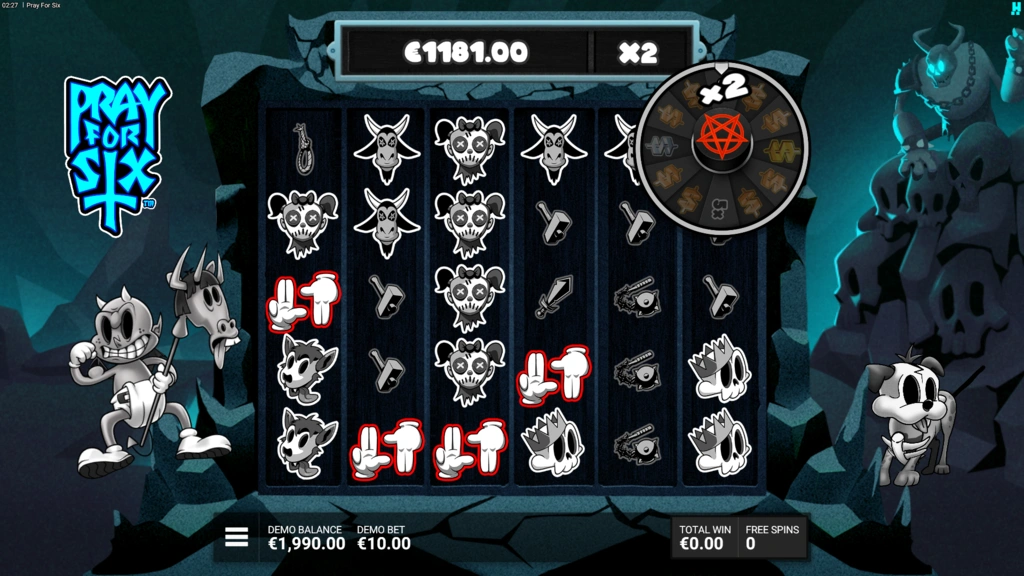 Pray for Six - Multiplier in Free Spins