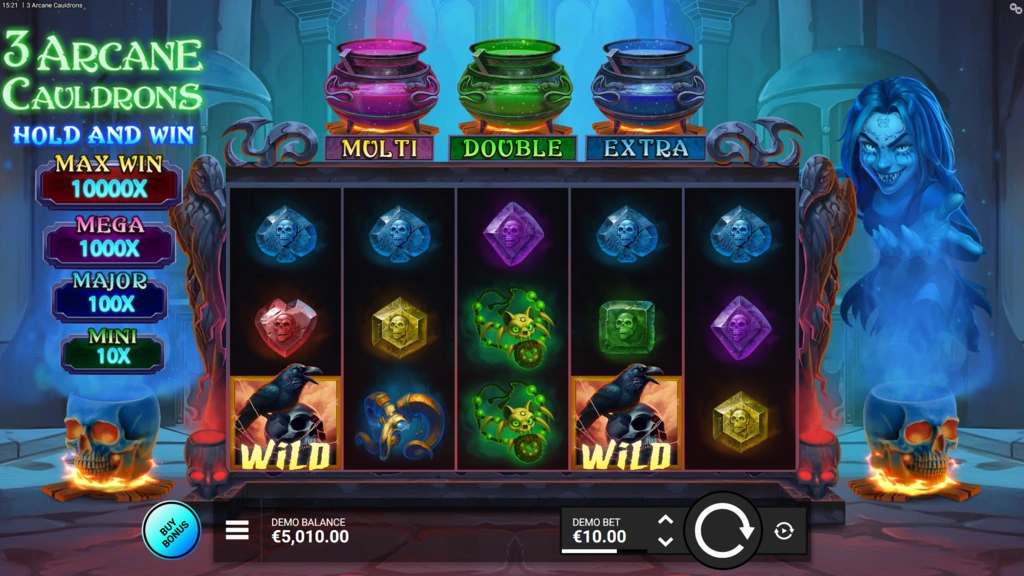 3 Arcane Cauldrons - Base Game