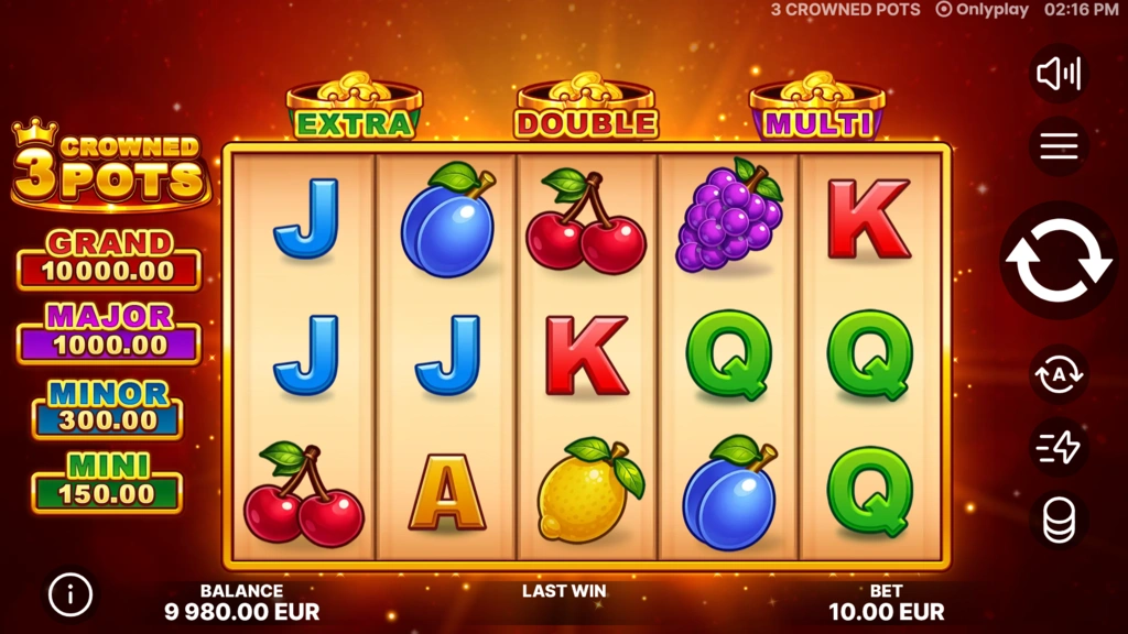 3 Crowned Pots - Base Game