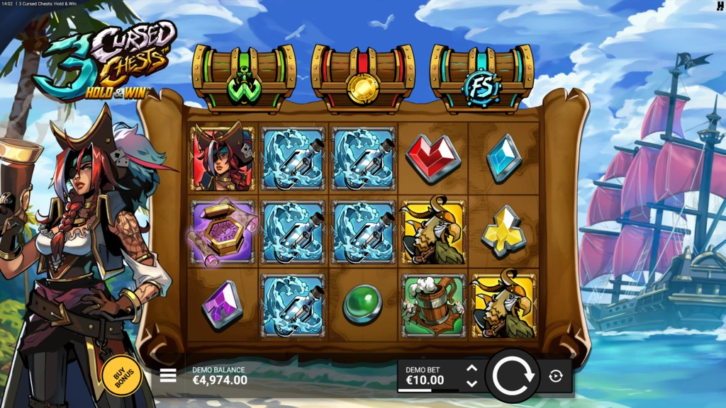 3 Cursed Chests - Base Game