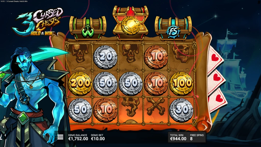 3 Cursed Chests - Cursed Coins