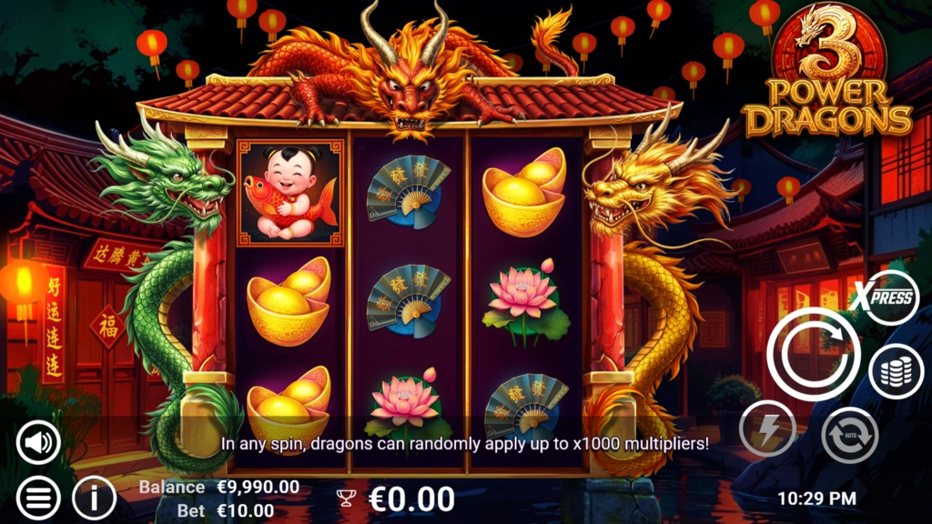 3 Power Dragons - Base Game