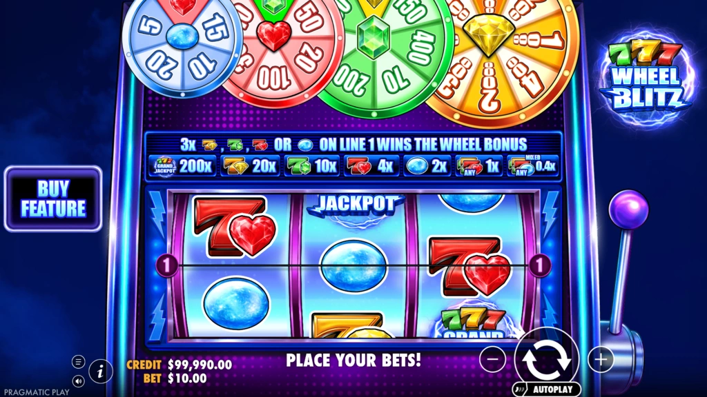 777 Wheel Blitz Base Game