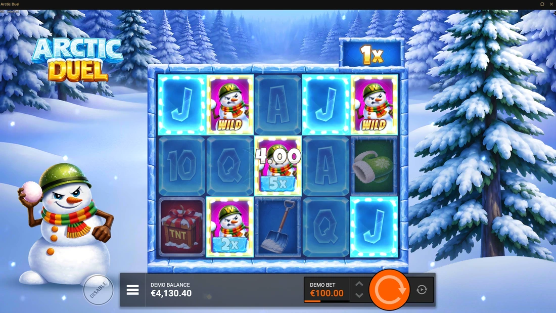 Arctic Duel Sneaky Snatch FeatureSpins™