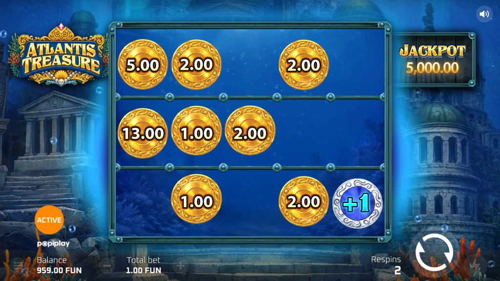 Atlantis Treasure - Respin