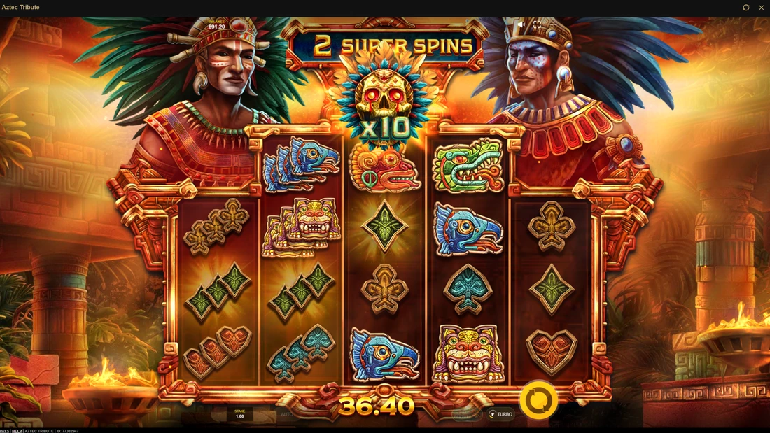 Aztec Tribute Super Free Spins