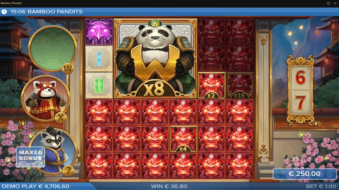 Bamboo Pandits Maxed Bonus