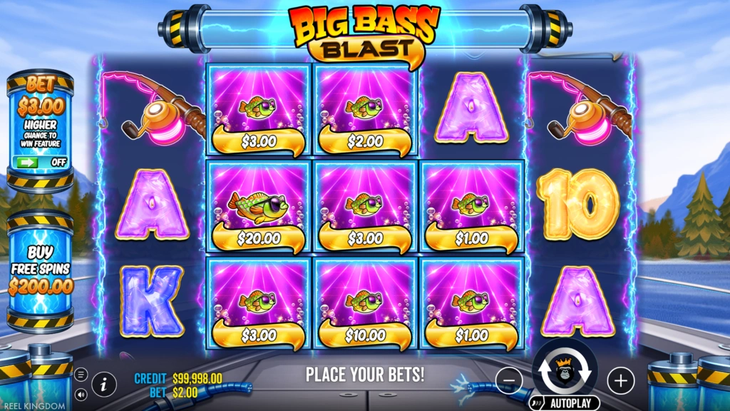 Big Bass Blast Base Game