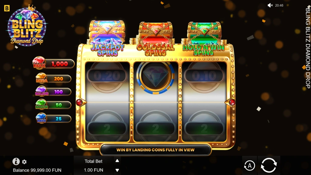 Bling Blitz Diamond Drop - Base Game