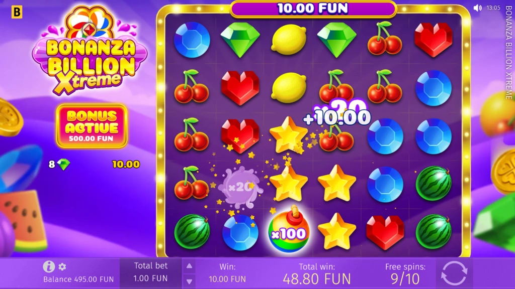 Bonanza Billion Xtreme - Super Free Spins