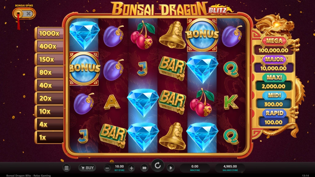 Bonsai Dragon Blitz - Base Game