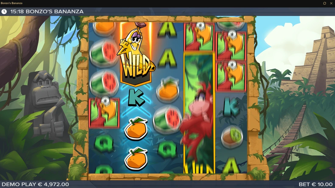 Bonzo’s Bananza Base Game