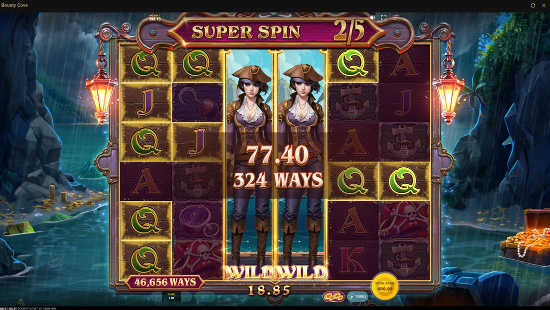 Bounty Cove Super Spins