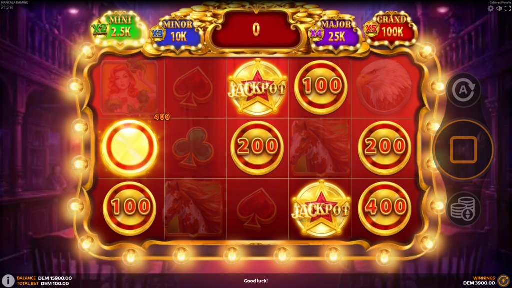 Cabaret Royale - Respin Game