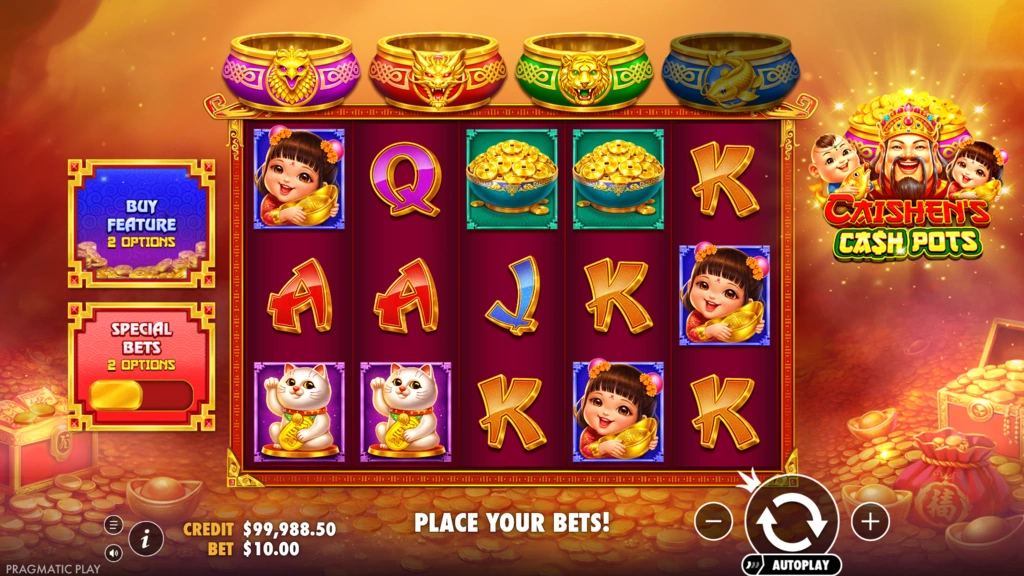 Caishens Cash Pots - Base Game