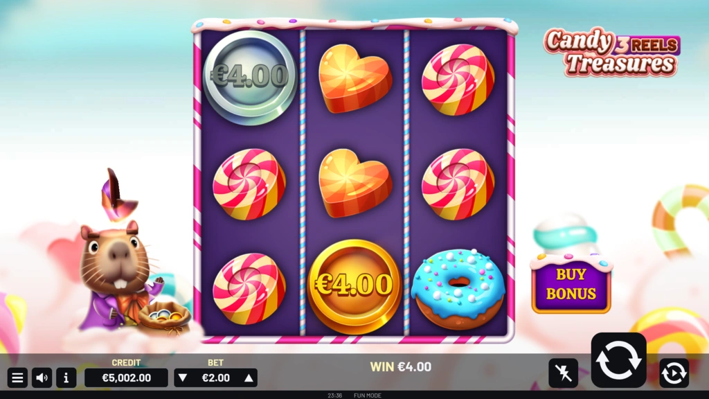 Candy Treasures 3 Reels Base Game