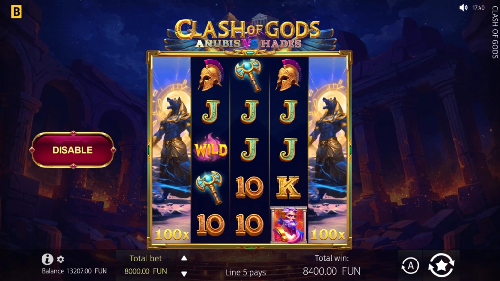 Clash of Gods Anubis vs Hades - Clash of Gods Mode Clash of Gods Anubis vs Hades - Clash of Gods Mode