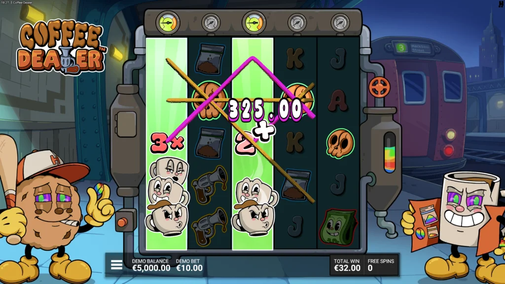 Coffee Dealer Free Spins