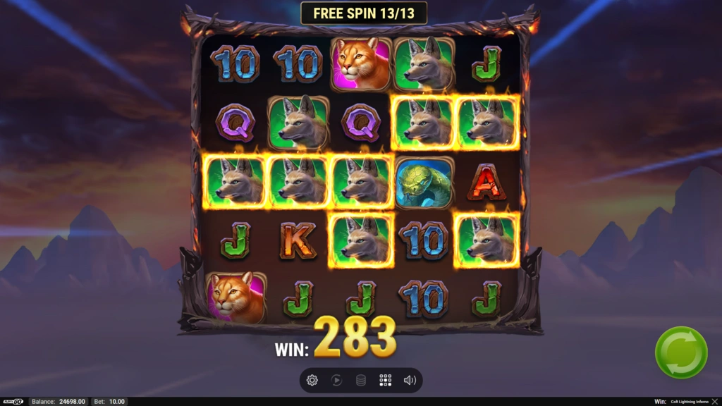 Colt Lightning Inferno - Free Spins