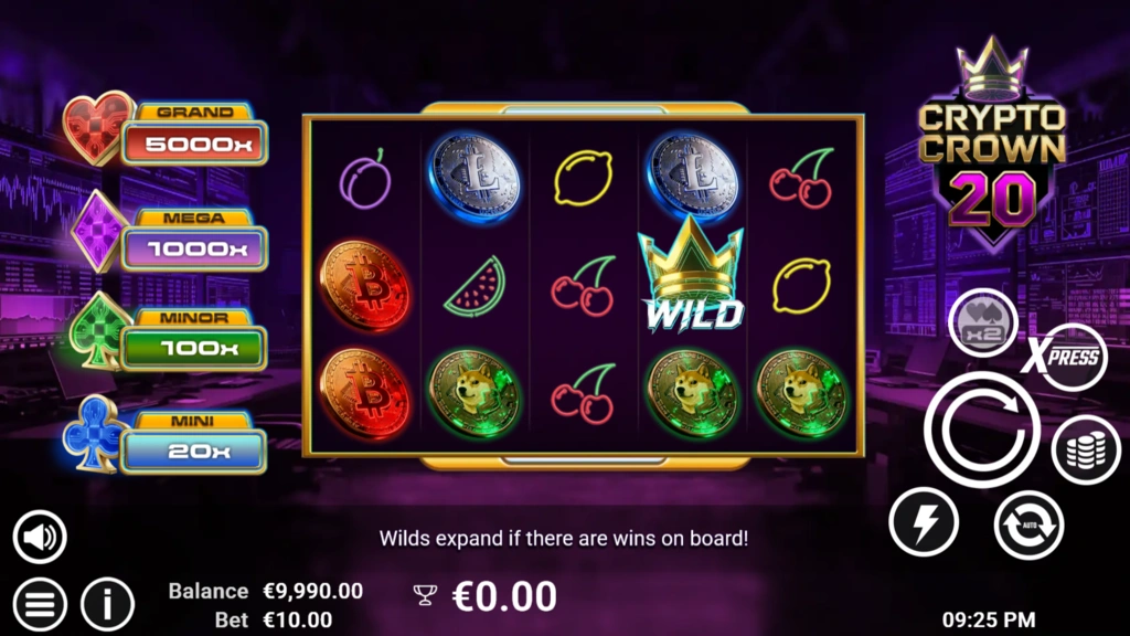 Crypto Crown 20 - Base Game