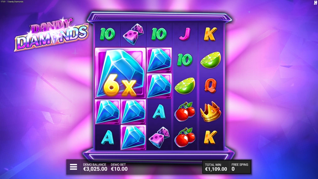 Dandy Diamonds - 4 Scatters Free Spins