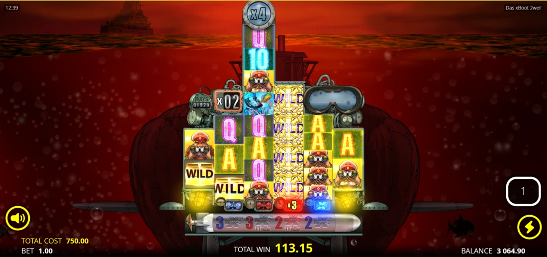 Das xBoot Zwei Battle of the Atlantic Spins