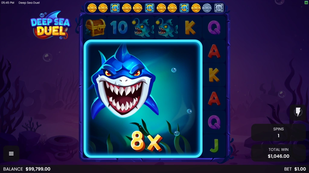 Deep Sea Duel Free Spins