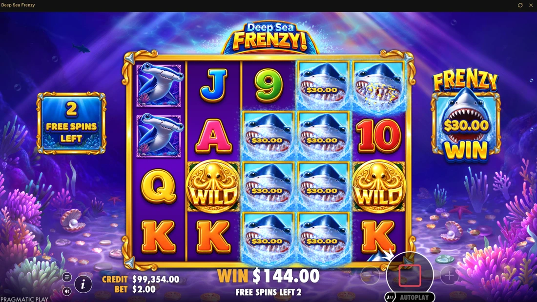 Deep Sea Frenzy Free Spins