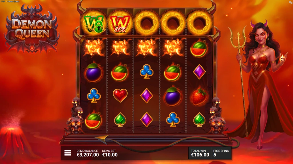 Demon Queen - Free Spins