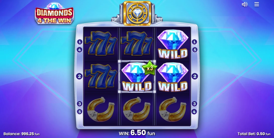 Diamonds 4 The Win Super Diamond Respins
